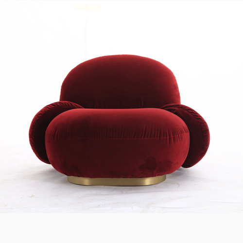 Pacha Fabric Lounge chair with Ottoman