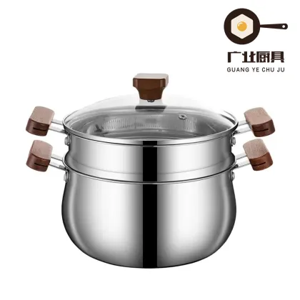 Stainless Steel Double-Layer Multi-Functional Steamer