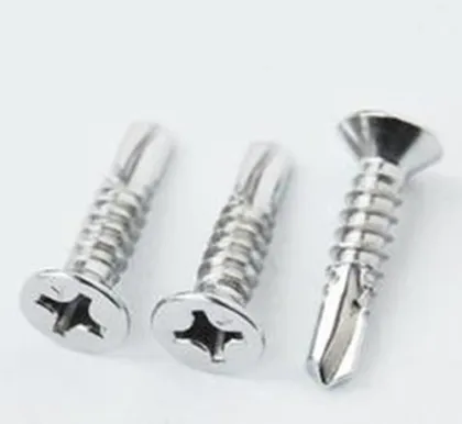 Crosse Recessed Countersunk Head Drilling Screws