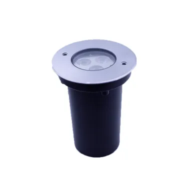 Garden 8W White RGB LED Inground Uplight Landscape Light - IP65 Outdoor LED Underground Deck Light