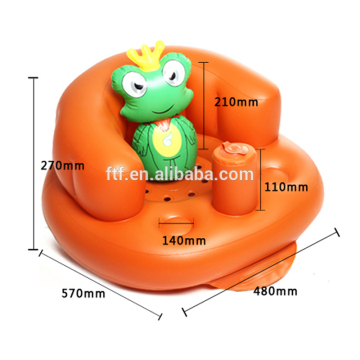 Inflatable sitting chair for baby, inflatable baby bath chair