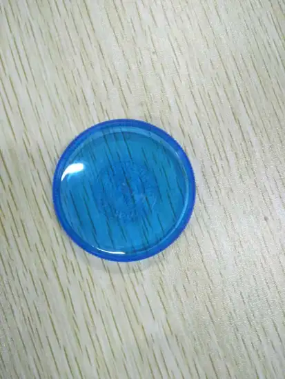White Plastic Injection Cap