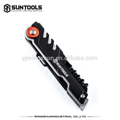 Sun-tools brand knife in black finish outdoor knife camping helper small gift knife