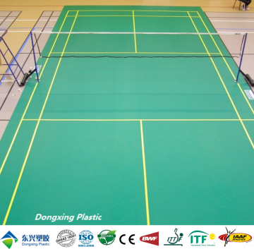 BWF Top rated Litchi Sand Badminton Flooring