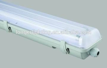 2*T5 lamp tubes of water proof fluorescent light fixture with electronic ballast