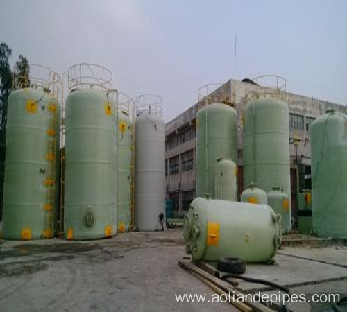 50000liters frp grp fiberglass tank hcl acid tank