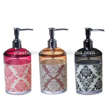Baroque style bathroom lotion bottle