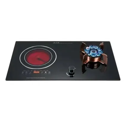 Commercial Dual-Purpose Gas and Electric Cooking Stove: Desktop Embedded Gas and Induction Stove