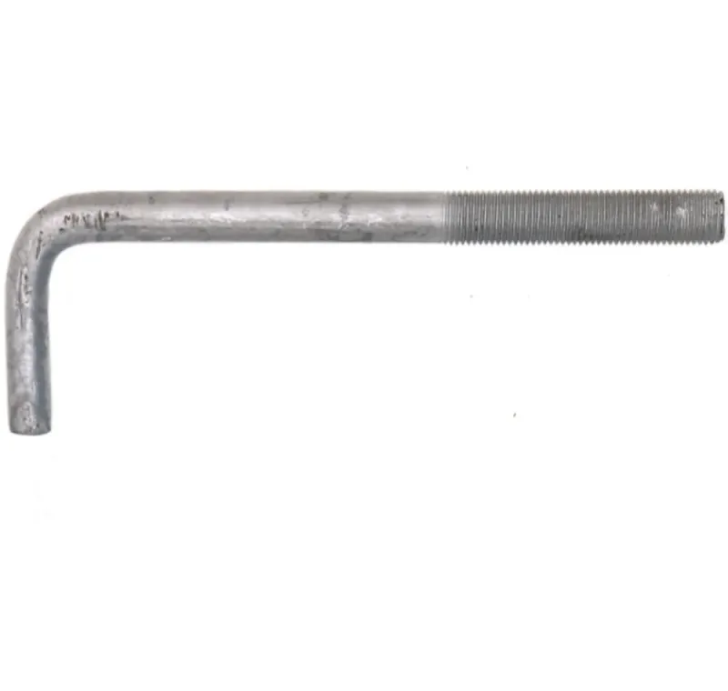 DIN Standard High Tensile L Type Right-Angle Anchor Bolts with Nuts