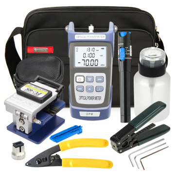 FTTH Tool Kit: Optical Power Meter, VFL, FC 6S Cleaver