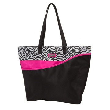 Fashion Polyester Lady Summer Shoulder Tote Beach Bag (BEB0121)