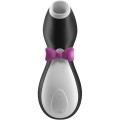 Brinquedo sexual vibrador de estimulação clitoriana com sucção de pinguim