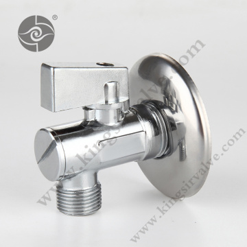 Chrome plate angle valve