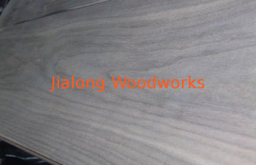 Black Walnut Wood Veneer , Sliced Cut Plywood Veneer