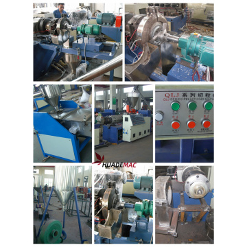 Lini produksi pelletizing PVC Hot Cutting