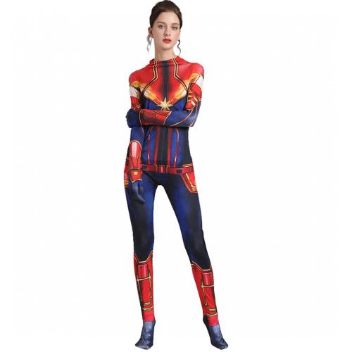 Costumes Cosplay Capitaine Marvel Personnages Vêtements