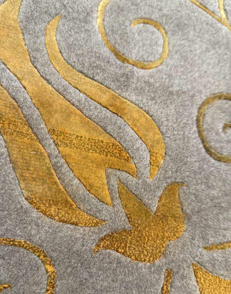 Yak Cashmere, Camel Wool & Mulberry Silk Rug