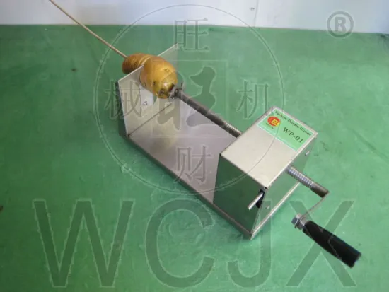 WP-01 Manual tornado potato slicer spiral potato maker potato machine