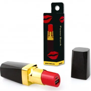 Unique Luxury Lipstick mah Makeup Power Bank