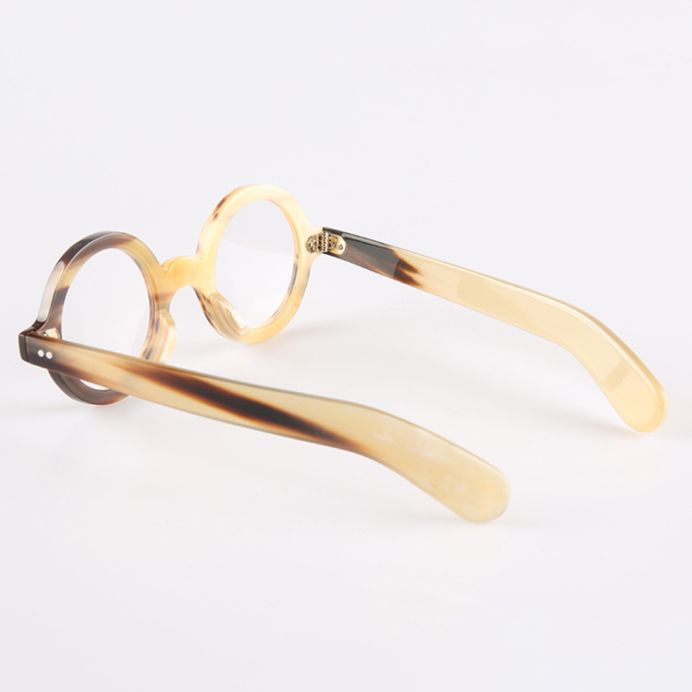 Tortoiseshell Buffalo Horn Eyeglasses Frame