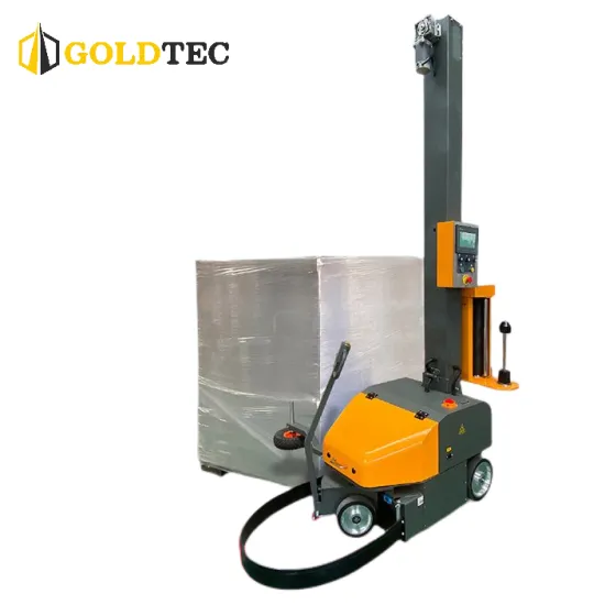 Mobile Robot Pallet Wrapping Machine for Compact Spaces