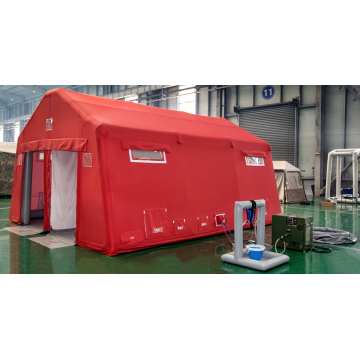 Durable Red Oxford Cloth Tent for Decontamination