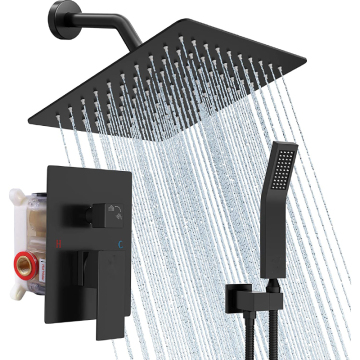 Modern Rain Digital Thermostatic Shower Column System for Bathroom
