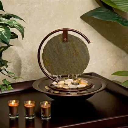 Factory Supply Classic Feng Shui Water Fountain for Indoor Home Decoration