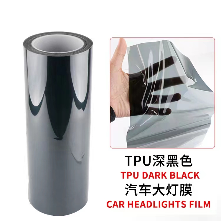 Tpu Black Headlight Film