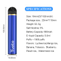 Yuoto 1500 Puffs Wegwerp Vape Groothandel