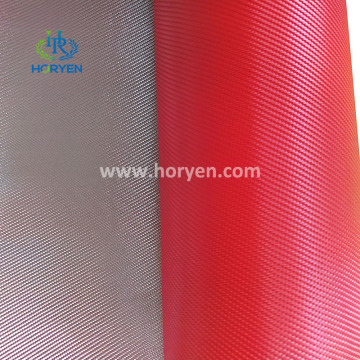 Decoration use red electroplated glass fiber fabric sale
