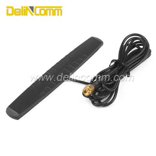 Black 4G Flat intermediate outle Antenna with SMA