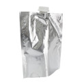 Doypack de empaquetado del alcohol del vino de la bolsa del canalón de aluminio