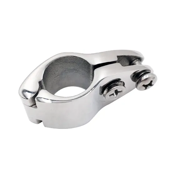 Marine Hardware Boat Accessories: 316 Stainless Steel Bimini Top Jaw Slide in Mirror Polished - 22mm to 50mm