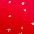 Tessuto in velluto coreano spandex glitter stella dorata