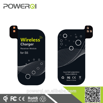 Qi enable wireless charger transmitter mobile charging receiver for s5