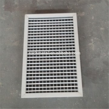 Aluminum alloy eggcrate air vents grille for HVAC systems