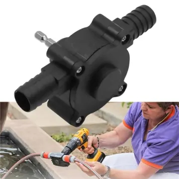 Hand Electric Drill Drive Self Priming Pump Oil Fluid Water Transfer Pump Water Circulation Water Pump Submersibles Water Pumps