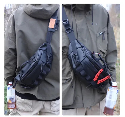 TAIGEK 39cm Waterproof Fishing Lure Carry Bag - Equipment Tackle Bag