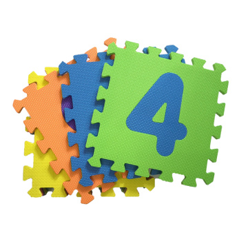 10 PCs Soft EVA Foam Baby Children Kids Play Mat Number Puzzle Jigsaw Activity Foam Soft Padded - Numbers Mats