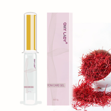 OEM Free Private Label Natural Saffron Yoni Gel Wash