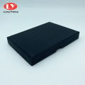 Custom Small Black Paper Card Box with Foam