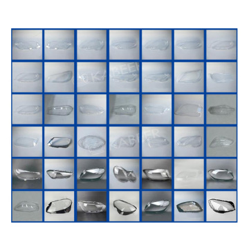 Car Headlight Lens Covers with Anti-Fog and UV Protection for Various Models and Years