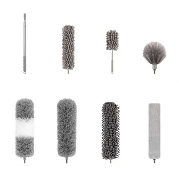Extendable Microfiber Duster Set for Car Cleaning and Home Maintenance