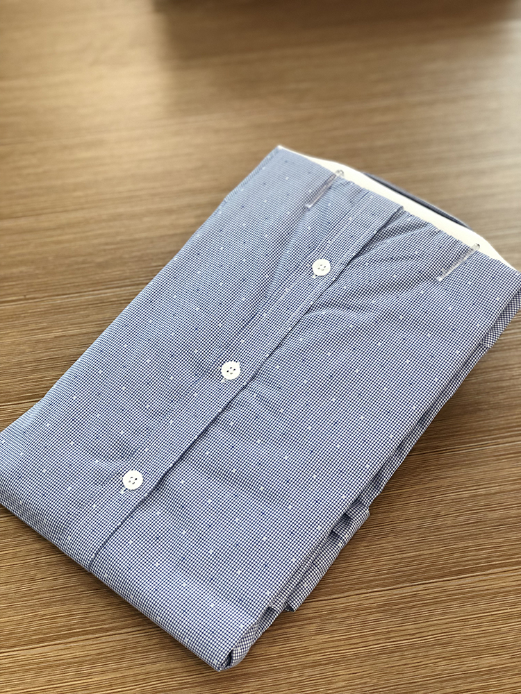 Stand up collar shirt
