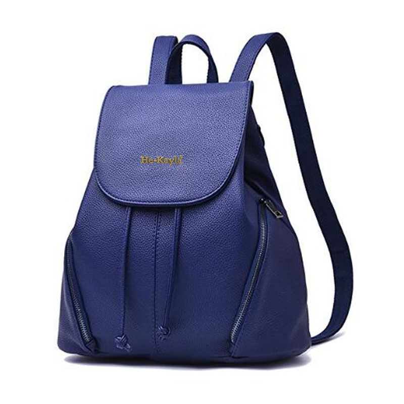 Women Casual Leather Backpack