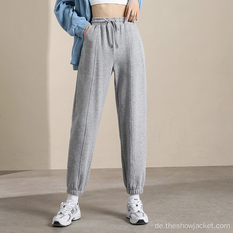 2021 Hot Sales Damen graue Jogginghose Großhandel