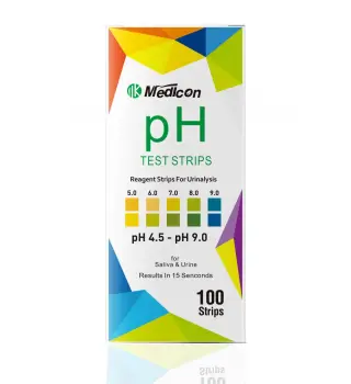 Urine saliva pH test strips 4.5-9.0