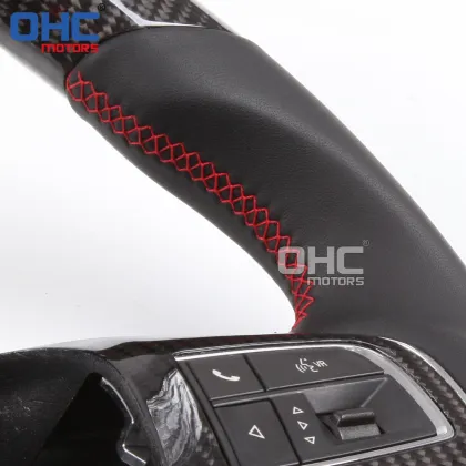 Custom Carbon Fiber Steering Wheel for Maserati Quattroporte, Levante, Ghibli, and GT Convertible