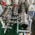 63-200 mm HDPE 3 capas 3 colores Planta de fabricación de tuberías
